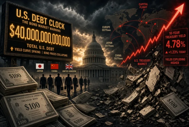Global Markets Watch as US Debt Surpasses $40 Trillion and Bond Yields Climb
