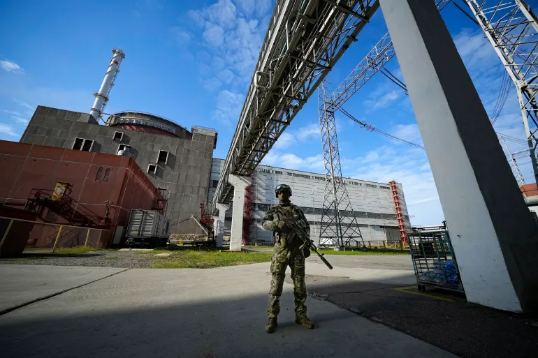 Russian Officials Report Deadly Drone Strike Near Zaporizhzhia Nuclear Plant