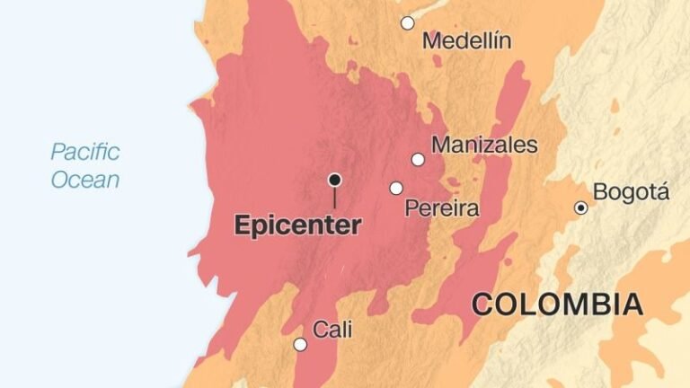 Major 7.4 Magnitude Earthquake Strikes Western Colombia Causing Widespread Damage
