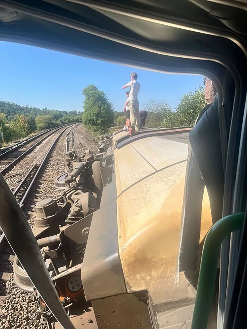 What we know about Rescue operation underway as passenger train derails in southern England