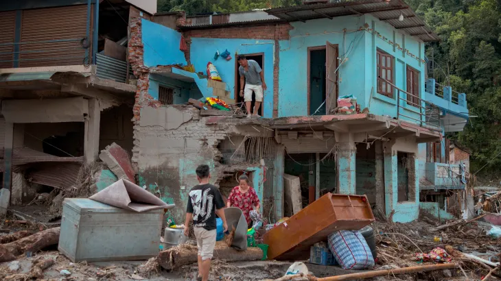 New Barrier Lake Sparks Fresh Flood Fears Along Nepal-China Border