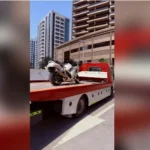 Dubai Police Impound Motorcycle After Rider Caught Performing Stunts at 290 km/h