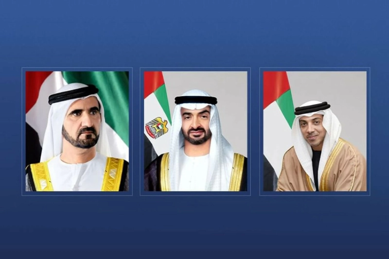 UAE Leadership Sends Independence Day Greetings to Pakistan’s President and Prime Minister