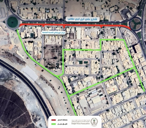 Khorfakkan’s Ali Bin Abi Talib Street Closes for Upgrades Until August 29