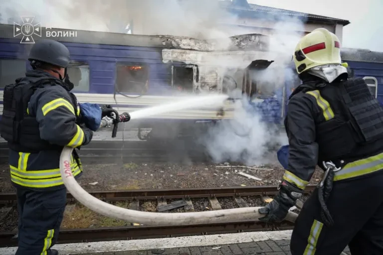 Poland and Ukraine Denounce Russian Escalation After Train Strike Near Border