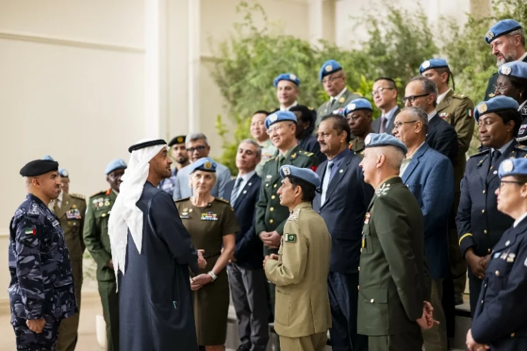 UAE President Meets Delegates Attending the 2026 UN Peace Operations Leadership Workshop