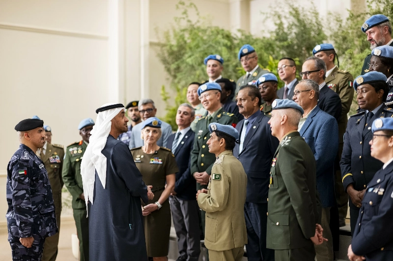 UAE President Meets Delegates Attending the 2026 UN Peace Operations Leadership Workshop