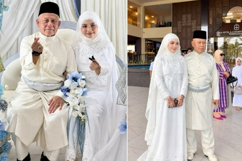 Malaysian Football Legend Datuk Abdah Alif Marries at 72