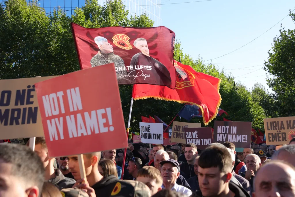 Kosovo Rallies Reject War Crimes Ruling Against Hashim Thaci