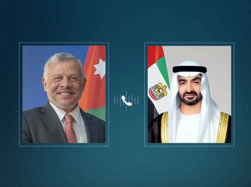 UAE President and King of Jordan Discuss Strategic Ties